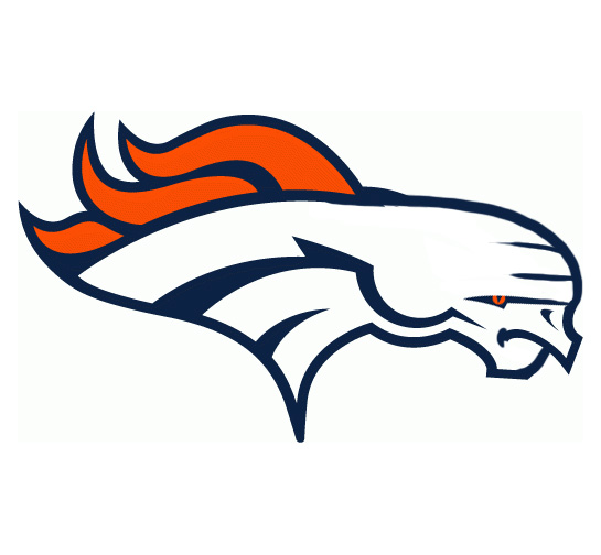 Denver Broncos Manning Face Logo fabric transfer